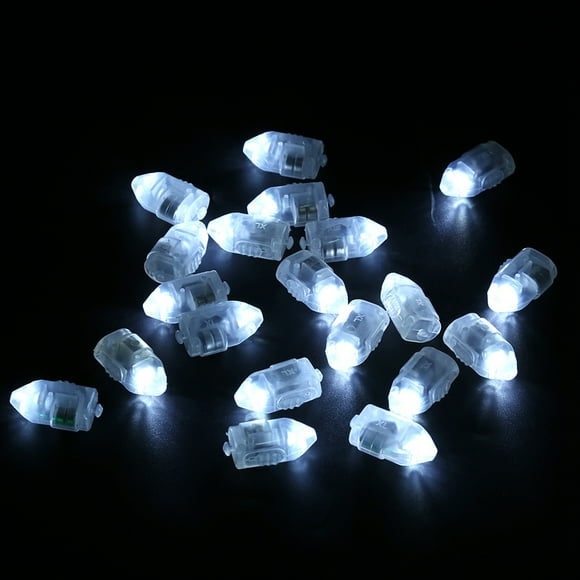 50 Uds. Luces LED Decorativas Impermeables, Luces Decorativas Coloridas De Tamaño Compacto, Juego De Luces Decorativas LED Para Fiesta, Boda, Interruptor Pequeño, Globo De Farol