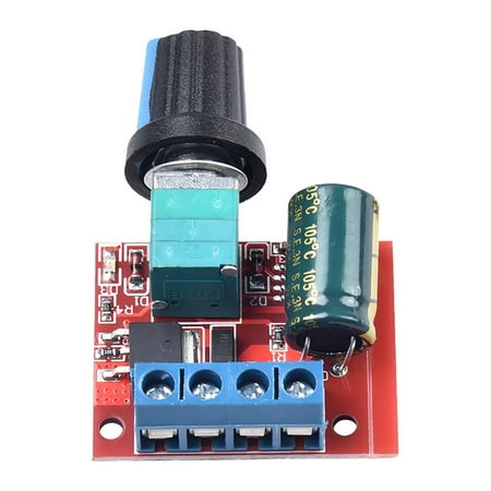 

Mosiee Quality Current PWM Speed Control Switch for DC Motor - Up to 5A Adjustable