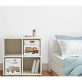 thumbnail image 4 of Sweet Jojo Designs Construction Truck Red Blue and Grey Fabric Storage Bins 2 Piece Set, 4 of 4