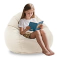 thumbnail image 1 of Puf LPMOERA de espuma viscoelástica para niños y adolescentes, de pana, 1 of 5
