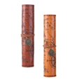 thumbnail image 1 of Here's a refined and professional product description based on your input:\n\n \n\n**2pcs Vintage Roll Up Pencil Pouch Compact Pen Bag with Multiple, 1 of 5