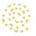 thumbnail image 3 of MRLESS Moon Star Paper Garland Glitter Star And Moon Banner Hanging Party Decorations For Wedding Eid Mubarak Baby Shower Birthday Party 3m, 3 of 8