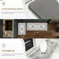 Anti Fatigue Kitchen Rug Set 2 Piece, Yamaziot Boho Memory Foam Kitchen Mat for Floor, Cushioned