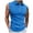 Sky Blue, variant on Workout Tank Tops Men Lightweight Breathable Quarter Zip Collared Sleeveless Polo Shirt Athletic Running Gym Tanks