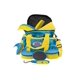 thumbnail image 1 of Derby Premium Comfort Kit de aseo para caballos de 9 artículos (azul/amarillo), 1 of 1