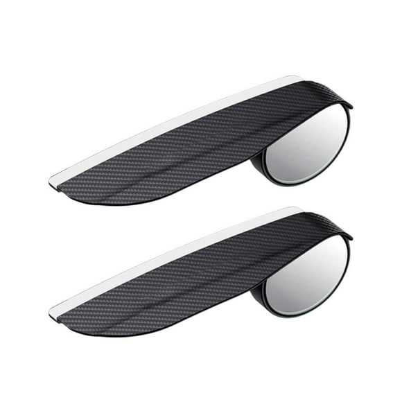 SharkTRUE Waterproof Fog-Proof Mirror With 360° Adjustable View & Strong Adhesive For Safe Driving