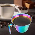 thumbnail image 3 of TIMIFIS Measuring Cup 304 Stainless Steel Measuring Cup 100ml Extraction Cup with Scale Small Cup with Handle Coffee Milk Measuring Cup Kitchen Appliances, 3 of 5