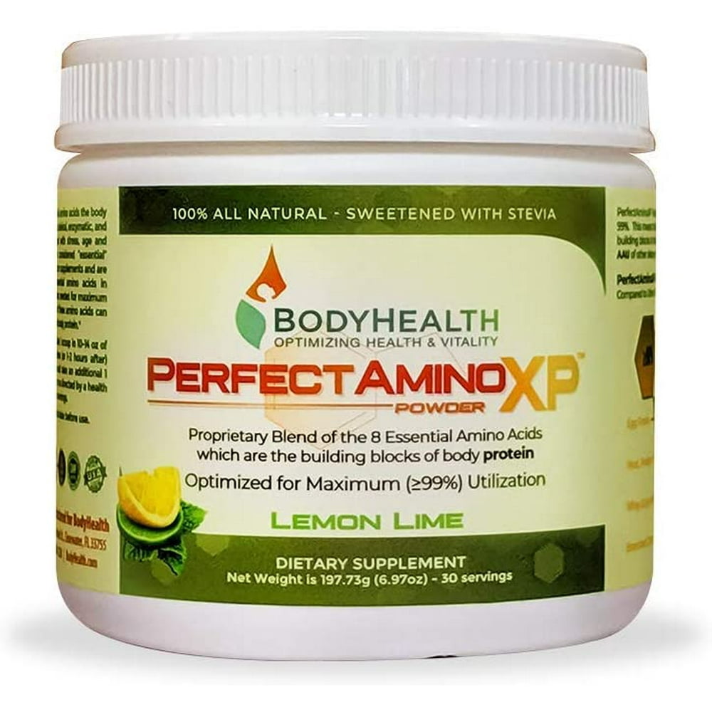 BodyHealth PerfectAmino XP Lemon Lime (30 Servings) Best Pre/Post