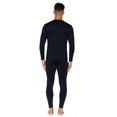 thumbnail image 3 of Bodtek Mens Crew Neck Long Johns Base Layer Set (Navy 4X-Large), 3 of 6