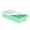 Green, variant on Silicone large capacity freezer mold food freezer storage container silicone freezer mold with lid