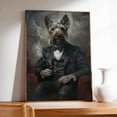 thumbnail image 4 of Hudo Berger Picard Painting Gentleman Style on Canvas, Berger Picard Vintage Costume Style Animals Posters For Home Decorations, Living Room, Bathroom Decor, 4 of 5