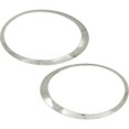 thumbnail image 3 of compatible avec Mini 2007-2015 R55 R56 R57 R58 R59 Anneau de Garniture de Phare en ABS Chrome Argent 51137149905, 3 of 5