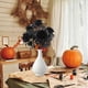 thumbnail image 1 of Decoraciones de Halloween, decoraciones para el hogar, decoración de otoño, ramas de hojas de arce de seda artificial, tallos de otoño, hojas de arce falsas para ramo de boda, mesa, plantas artificial, 1 of 6