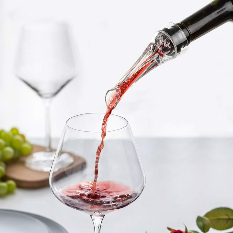 No Spill Aerating Wine Glasses & More