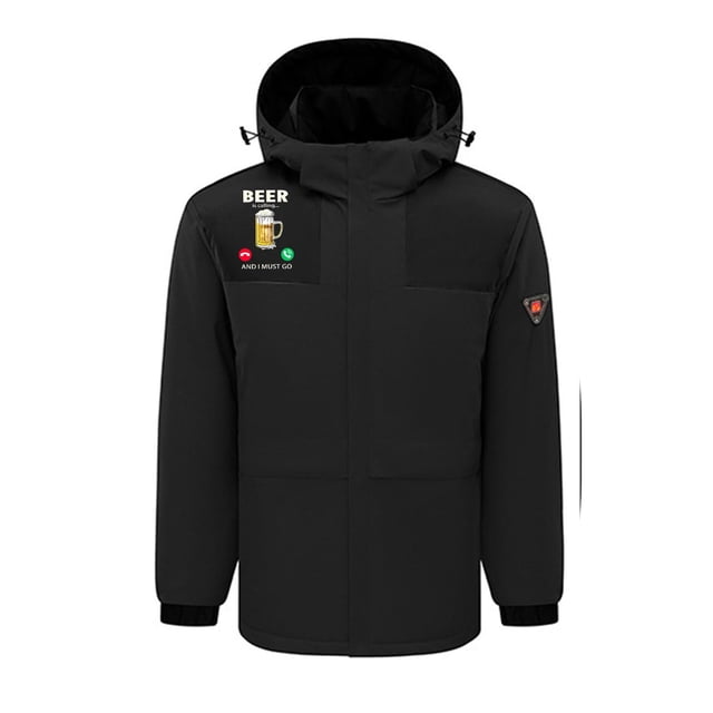NARABB USB Intelligent Constant Temperature Heated Windproof Plus Size Coat For Men And Women Winter 4 Heated Jacket Coat