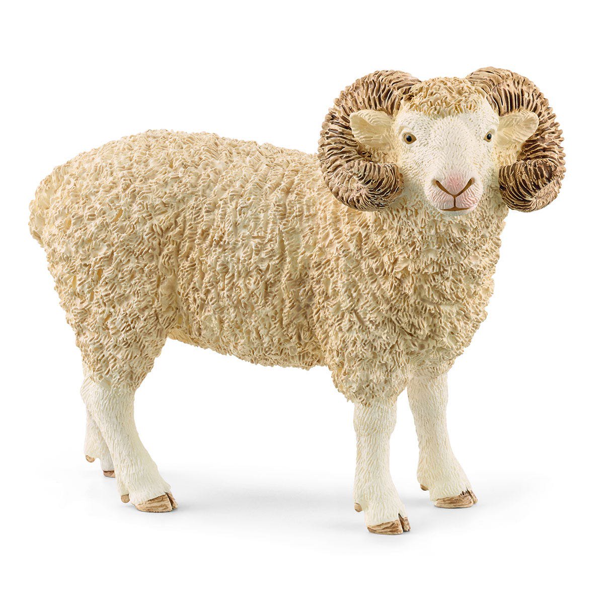 Schleich Farm World, Realistic Farm Animal Toys for Boys and Girls Ages 3 and Above, Ram Toy Figurine