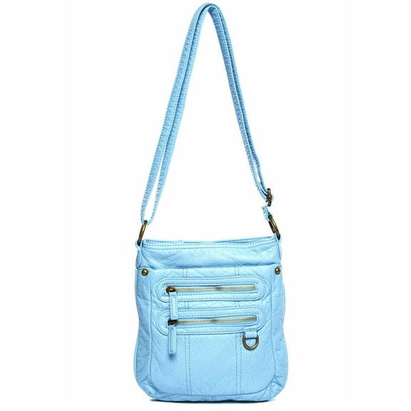 The Willa Crossbody - Serenity Blue
