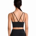 thumbnail image 5 of Herrnalise Wireless Tank Top Bra Woman Bras With String Quick Dry Shockproof Running Fitness Large Size Underwear, 5 of 9