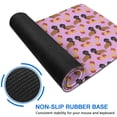 thumbnail image 6 of Long Mouse Pads for Desk,Pink Dachshund Chips Desk Mats on Top Of Desks, Desk Mouse Pad Extra Large with 3mm Non-Slip Base and Stitched Edge for Gaming,Office,Work,Home 31.5"x11.8", 6 of 6