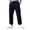 Navy, variant on Sorvello Men's Casual Loose Fleece Drawstring Elastic Waist Cuffed Sweatpants with Pockets Breathable Soft Fall Winter Joggers Beige L