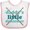White and Pink, variant on Inktastic Daddy's Little Drummer Boys or Girls Baby Bib