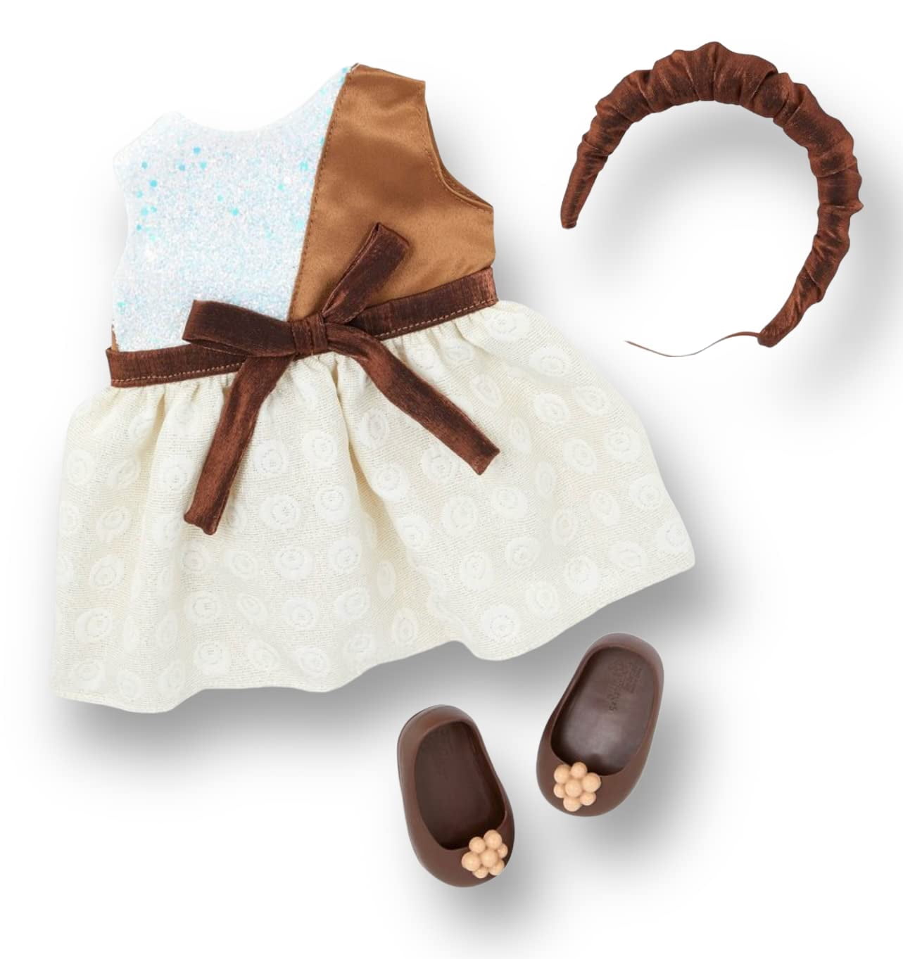 Our Generation Shelby 18 Inch Fashion Doll - Scented Headband - Blonde Hair and Brown Eyes