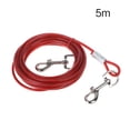thumbnail image 4 of ✪ Pet Tie-out Leash Heavy Duty Steel Wire Metal Chain Dog Lead Line, 4 of 15