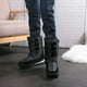 thumbnail image 1 of Zapatos de tobillo cálidos para hombre de color sólido de invierno más botas de nieve planas con botas de terciopelo Wmkox8yii  123q2042, 1 of 9