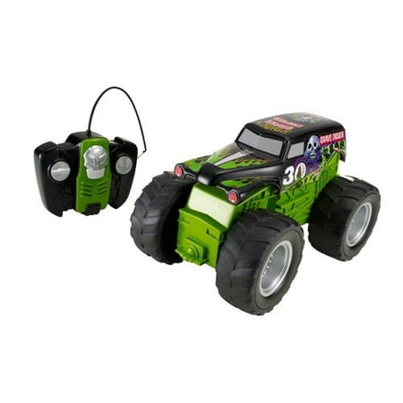 Hot Wheels RC Monster Jam Grave Digger Vehicle Remote Control Car - Walmart.com