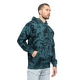 thumbnail image 6 of G-Style USA Men's Sweatshirt Mineral Wash Tie Dye Pullover Hoodie, Up To 2X, 6 of 6