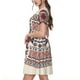 thumbnail image 2 of Disketp Fashion Tatreez1 para Vestido de Manga Corta para Mujeres, Vestidos de Verano para Mujeres, Casual y Holgado para la Playa, 2 of 6