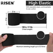 Battle Sports Turf 4x10 White Self-Adhesive Kinesiology Tape for Arm First Aid Wrap