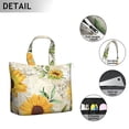 thumbnail image 2 of Sac de Voyage Imprimé Tournesol Rétro Boho Floral, Léger, pour Voyages d'Automne et d'Été, 2 of 5