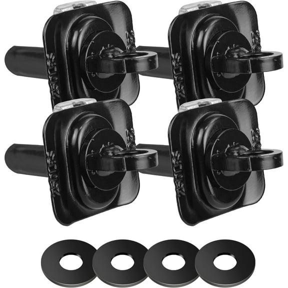 YIUIY 4PCS Truck Bed Tie Down Anchors Compatible with Chevy GMC, for Silverado Sierra 2014-2023, for Colorado Canyon 2015-2023, Cargo Tie Downs Rings Replace for 23146899 22987602 22854815