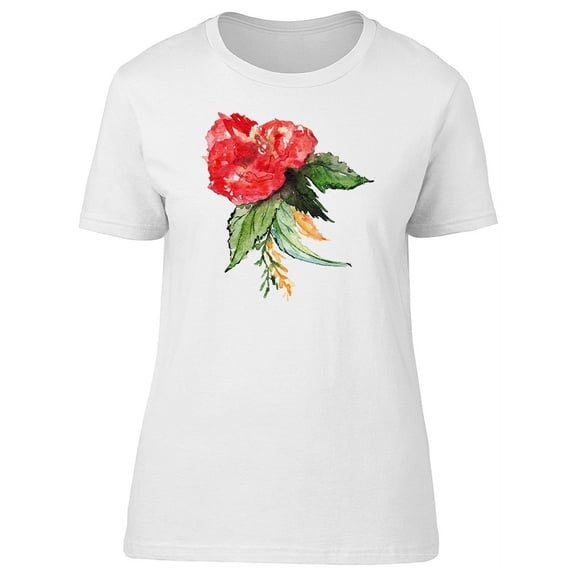 Flower Floral Boutonniere Tee Women's -Image by Shutterstock