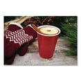 thumbnail image 5 of Dart Y1625-0001 16 oz. SOLO Party Plastic Cold Drink Cups - Red (600/Carton), 5 of 5