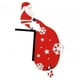 thumbnail image 2 of Adorno navideño para marco de puerta, escultura de dibujos animados, decoración de puerta de Papá Noel de madera, divertida para Navidad, muebles de, 2 of 9