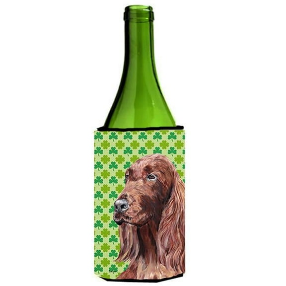 Irish Setter St Patricks Irish Wine bottle sleeve Hugger 24 oz.