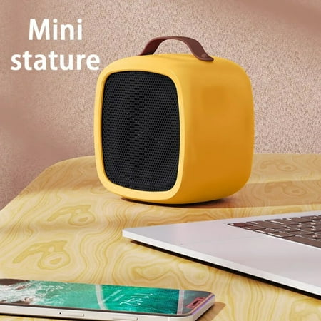 

Compact and Efficient Portable 500W Mini Space Heater - Lightweight Desktop Warm Air Fan for Fast Heating - Ideal Electric Heater for Indoor Household Office Use - Instant Warmth at Your