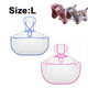 thumbnail image 2 of FloreceBien 2 Piezas Chubasquero para Perros, Ropa Impermeable Transparente para Mascotas, Chaqueta de Lluvia con Capucha, Poncho de Lluvia para Cachorros de plástico, Ropa Impermeable para Mascotas, 2 of 5