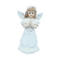 thumbnail image 3 of Escultura de ángel Estatua de María Colección de obras de arte religiosas Figura de ángel rezando 19cm, 3 of 9