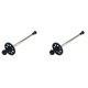 thumbnail image 1 of 2X Ensamblaje del Eje de Transmisión Principal ZJ05 para Xinlehong 9130 9135 9136 9137 9138 1/16 RC Accesorios de Repuestos de Automóviles, 1 of 4