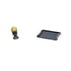 thumbnail image 4 of Estatua de mujer africana, figura de resina, adorno, bandeja para servir con asas, almacenamiento de cosméticos, escultura decorativa, regalo único, a, 4 of 6