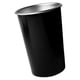 thumbnail image 2 of Vaso de acero inoxidable para acampada, vaso de pinta reutilizable apilable, vaso de agua para interior y exterior, barra de mochilero para el hogar Grande negro, 2 of 8