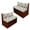 Art Flower, variant on Psesaysky Green Leaves RV Sofa Seat Covers Stretch Washable 2 Pcs Camper Cushion Slipcover with Elastic Edge Dinette Couch Cover for Travel Trailer RV Accessories
