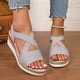 thumbnail image 1 of WILLBEST Sandalias De Mujer Zapatos De Playa Zapatillas De Mujer Sandalias Planas De Una Sola Pieza Para Vacaciones En La Playa 1113, 1 of 9
