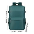 thumbnail image 3 of Travel Backpack For Men With Dedicated Laptop Compartment - Versatile Carry On Gym Rucksack Suitable As Teacher Bag And Airplane Personal Item, 3 of 6