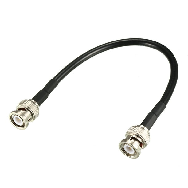 Unique Bargains RG58 Coaxial Cable with BNC Male to BNC Male Connectors