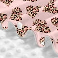 thumbnail image 5 of Car Seat Cover Baby - Abstract Hearts Leopard pink Carseat Covers Baby for Girl Boy, Lightweight Newborn Car Seat Canopy Breathable Soft Infant Car Seat Cover, 5 of 7