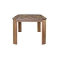 thumbnail image 2 of NPD Furniture Wilmington KD 79" Dining Table in Brushed Brown, 2 of 13